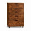 5-Drawer Rolling Dresser for Compact Spaces-1648364017