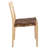 Alhambra 18'' H Leather Upholstered Armchair-642869710