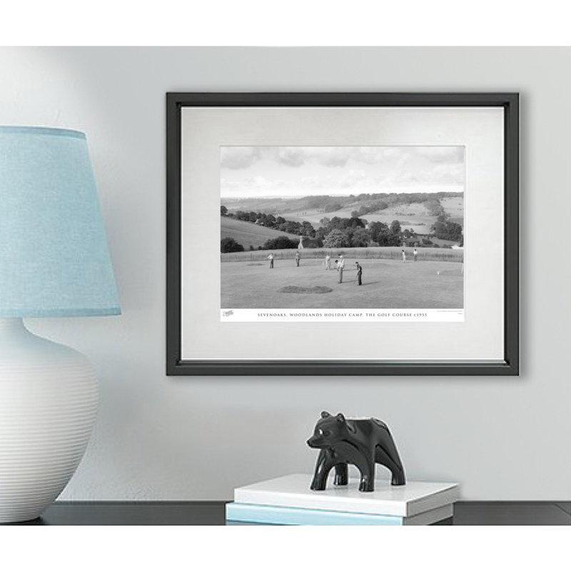 Sevenoaks, Woodlands Holiday Camp, The Golf Course C1955 by Francis Frith - Single Picture Frame Print