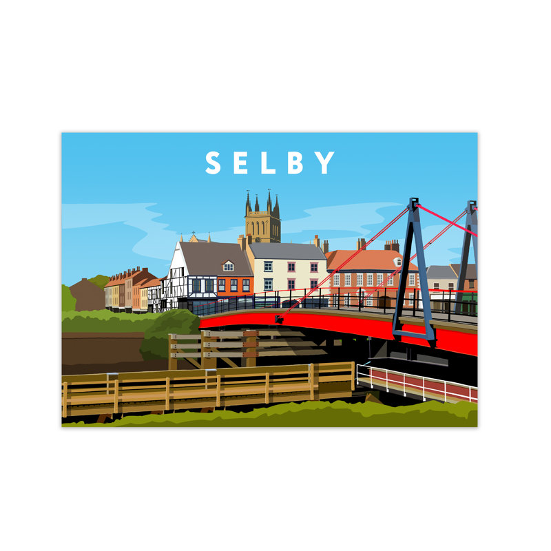 Selby by Richard O'Neill - Print, 297 cm H x 42 cm W