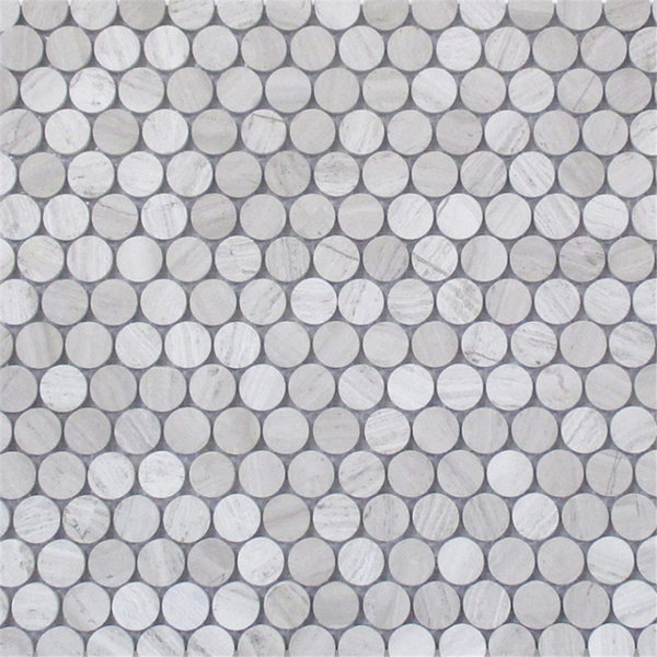 12" x 11" Marble Mosaic Wall & Floor Tile