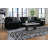 Midnight-Madness Onyx 3-Piece Sectional with Chaise
