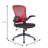Chalfield Mid-Back Mesh Office Chair with Adjustable Height, Tilt, Swivel & Armrests – Ergonomic Computer Task Chair-995527667