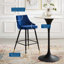 Ensemble de 2 tabourets de bar en velours Adorn Performance-639005133-638682441