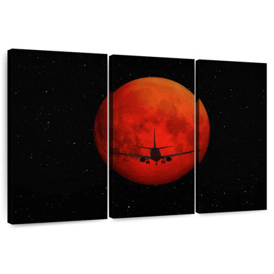 Oberle Red Dark Airplane