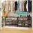Sturdy 4-Tier Long Bamboo Shoe Rack Stackable Design Removable Easy Assembly Modern Living Room Bedroom Hallway