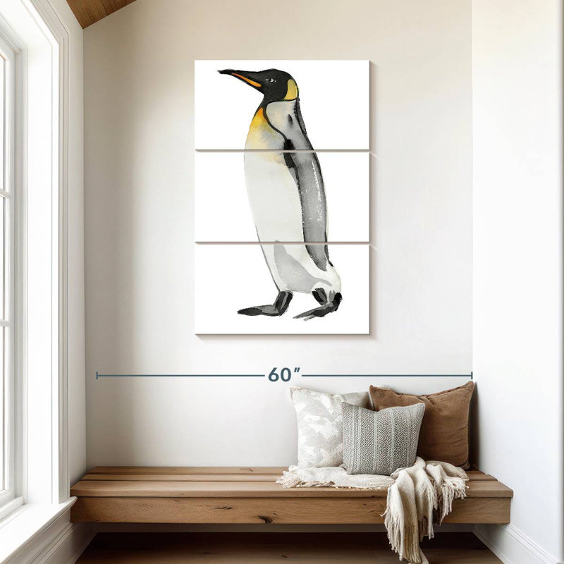 Brampt Penguin II, 45" H x 28" W