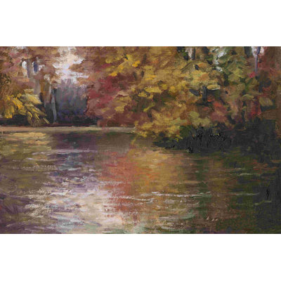 " Shades Of Fall " by Mary Jean Weber Painting Print