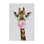 «Bubblegum Hipster Giraffe», art mural sur toile par Reinders