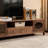 Black walnut grille TV cabinet