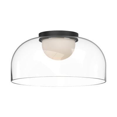 Cedar Glass LED Flush Mount