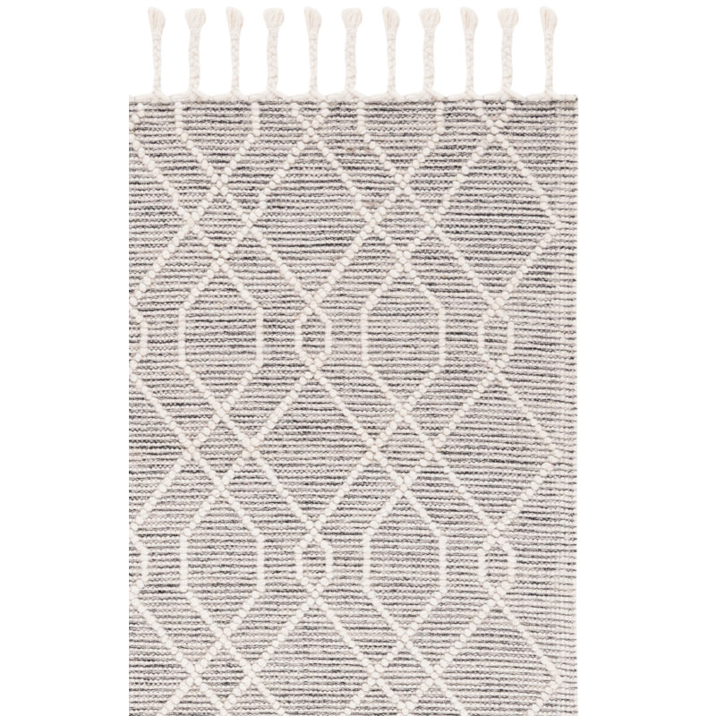 Ajanea Flat Weave Wool Geometric Rug, Rectangle 8' x 10'
