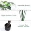 Arbres artificiels avec pot Monstera Deliciosa-405306186-405306189