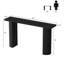 Console cannelée 55 po avec plateau rectangulaire Gennari-1201575754