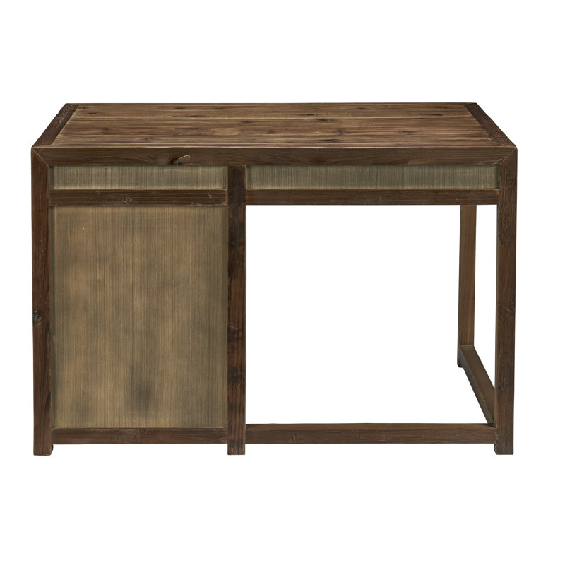 Alcena Solid Wood Writing Desk