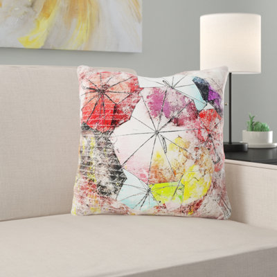 Umbrella Umbrella Throw Pillow