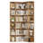 73.9" Hcorner Bookcase 6 Tier L-Shaped Bookshelf-1965650378