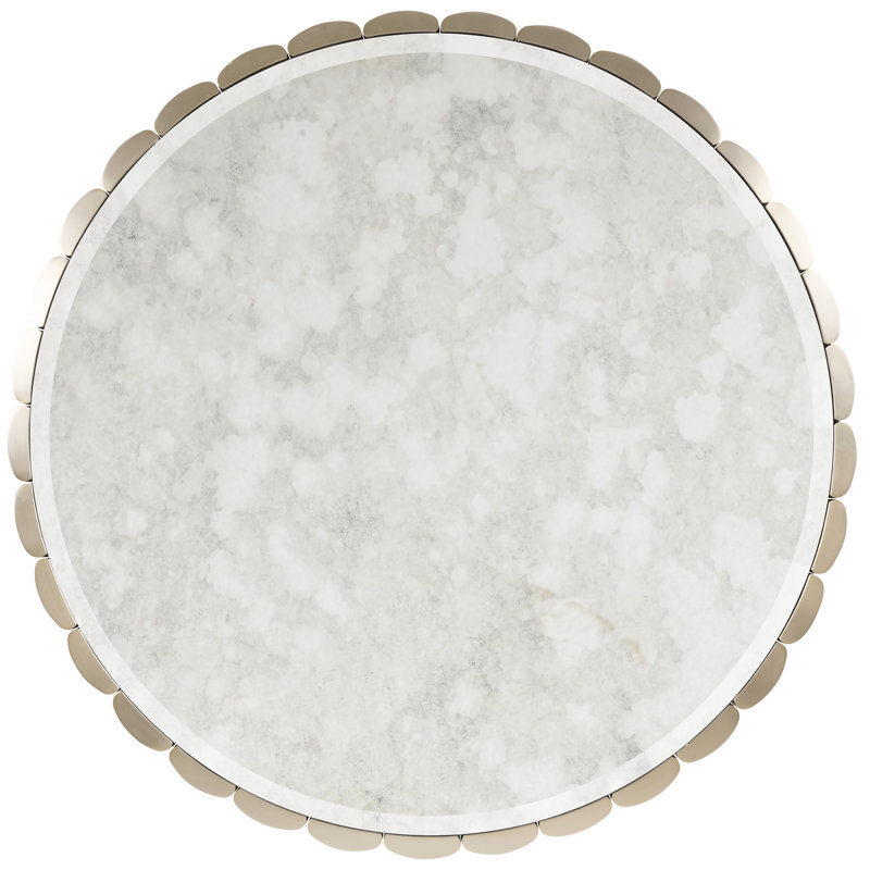 Melange Glass Cocktail Table