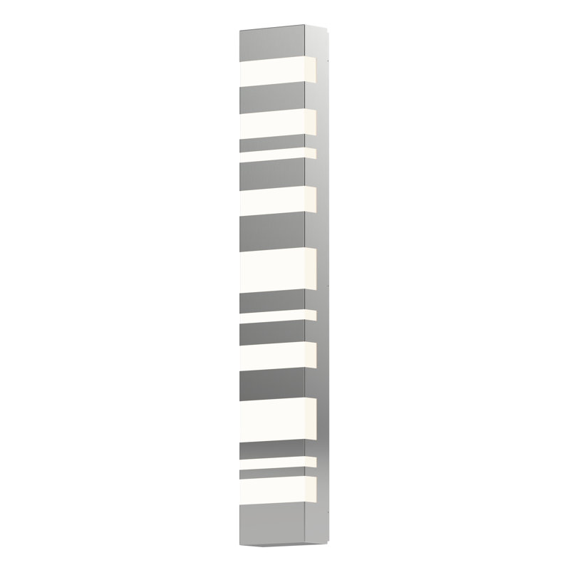 Bath Notes 1 - Light LED Bath Bar, Satin Stainless Steel