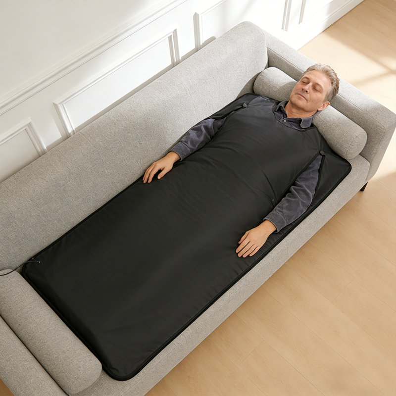 Portable Sauna Blanket with Controller Home Spa Sauna with Adjustable Temperature and Timer Sauna Blanket for Home Salon
