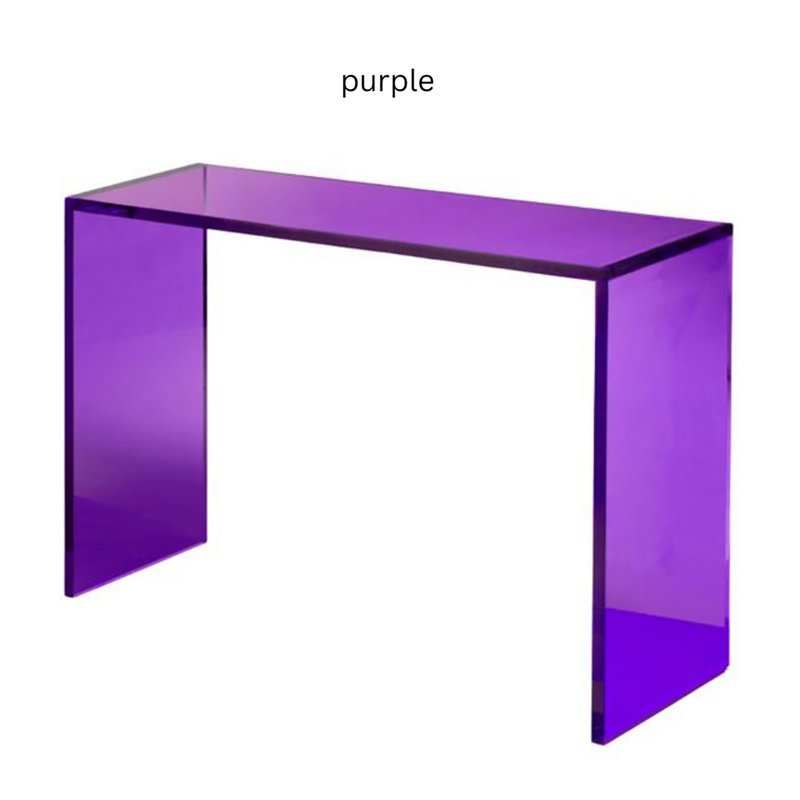 36 " W Console Table, Purple