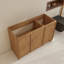 Bases de meuble-lavabo simples autoportantes 48 "avec tablettes réglables 48"-134073266