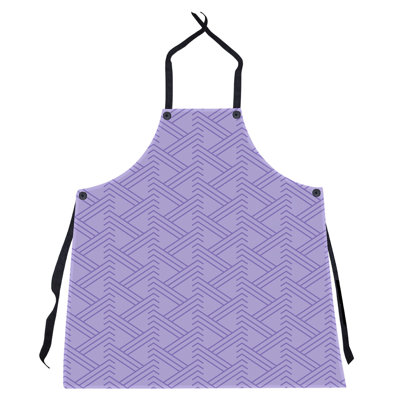 Tablier zigzag classique