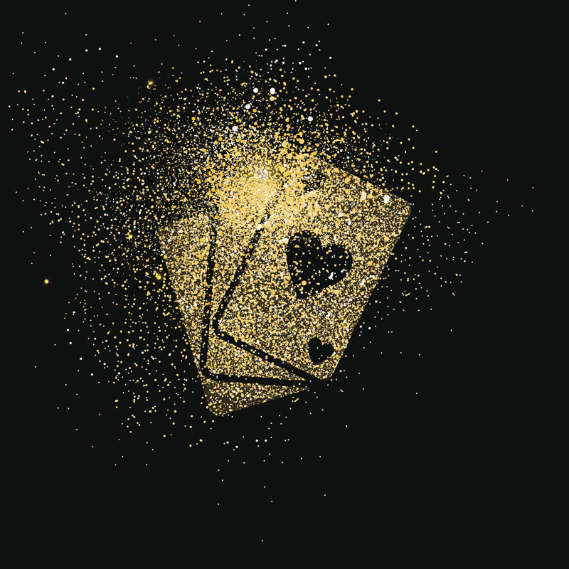 Casino Concept by Cienpies - Wrapped Canvas Print, 30cm H x 30cm W x 3.8cm D