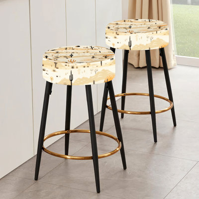 Ensemble de 2 tabourets de bar Sandy