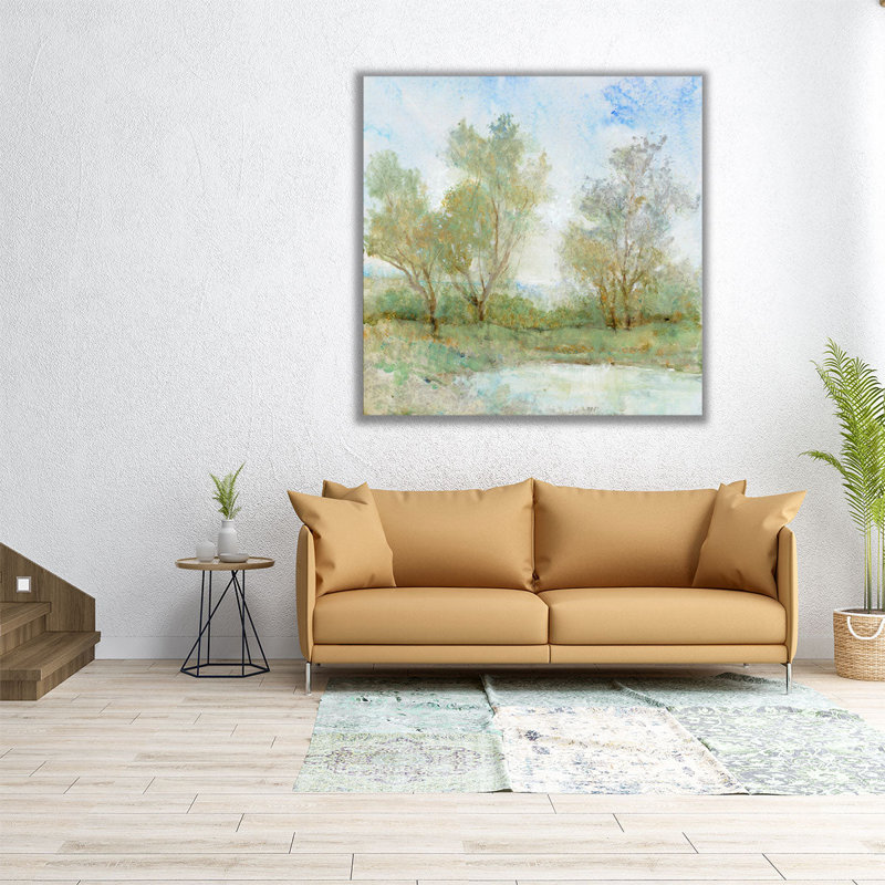 «Cool Breeze I», reproduction d'art sur toile, H 12 po x l 12 po