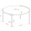 Ensemble de tables basses Ponce-127420133