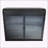 Versatile 2-Door Wall-Mounted Metal Storage Cabinet for Various Rooms with Tempered Glass Doors and Shelves-890756391
