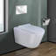 Toilettes suspendues Dakota 1,28 GPF (siège inclus)-39076353