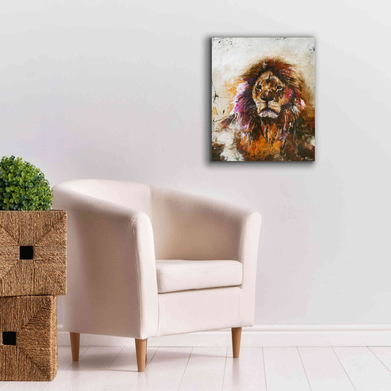 «Tiger Vision» par Design Fabrikken, estampe numérique sur toile, H 24 po x l 20 po x P 0,75 po