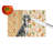 Black and Tan Saluki Heirloom Fall Glass Cutting Board