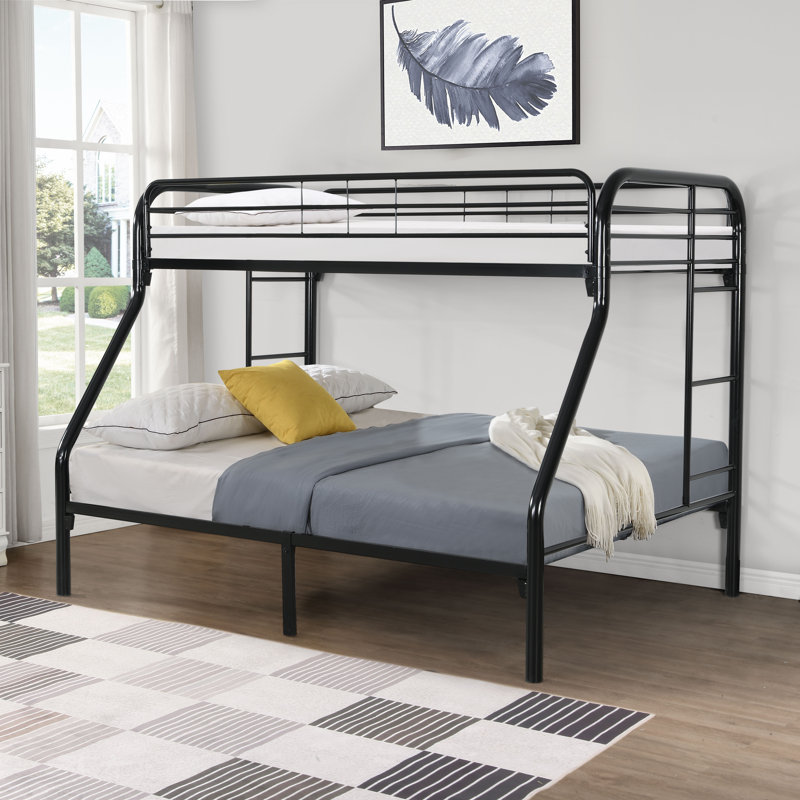 Kids Twin Over Full Bunk Bed, Red