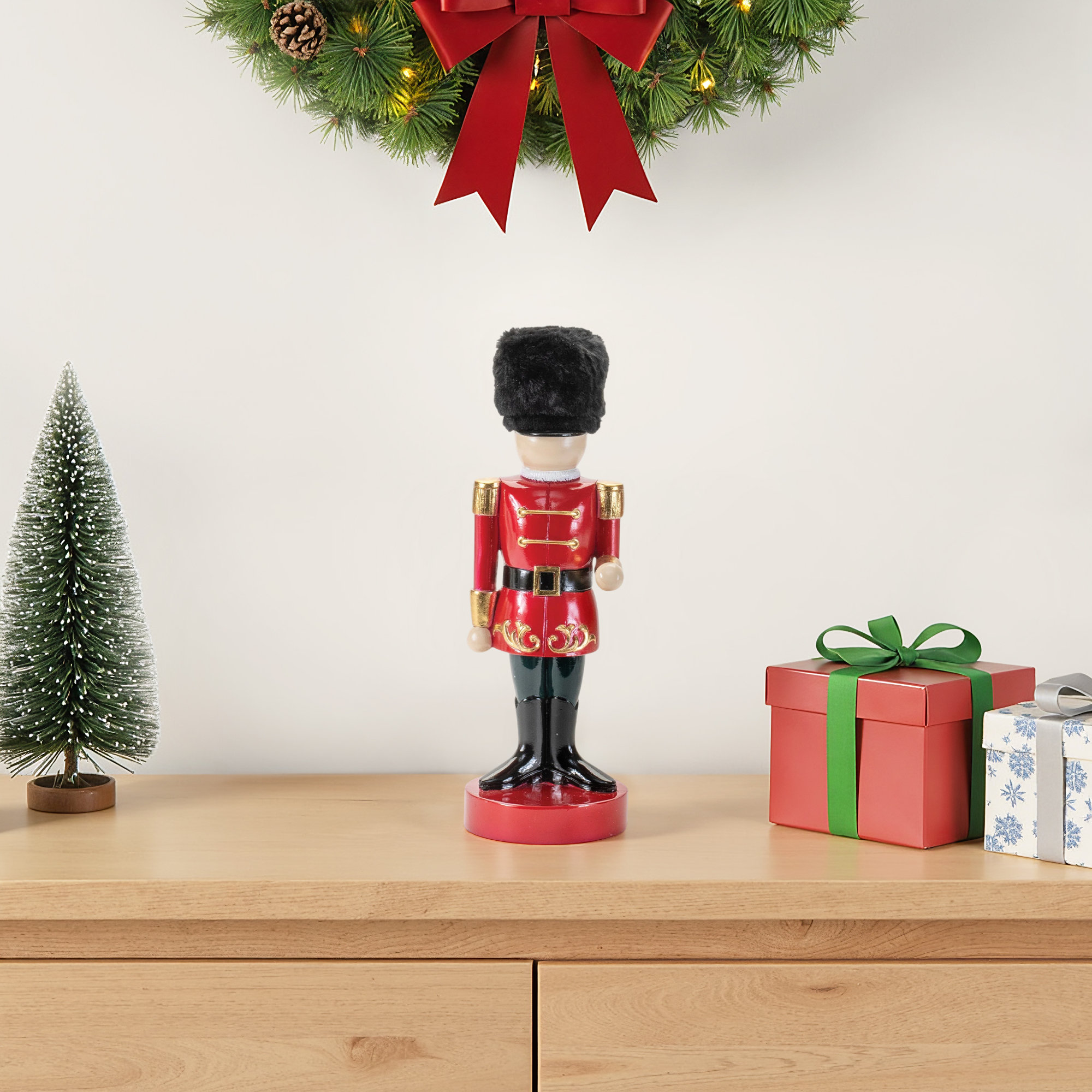 Holiday Nutcracker Soldier Figurine 12.25"H
