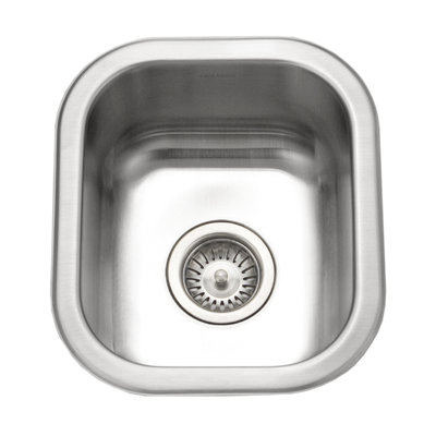 Houzer Club Series Undermount Small Bar/Prep Sink