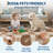 Rugs for Living RoomMachine Washable Area Rugs Non-SlipVintage Floral Rug Bedroom Rug for Dorm Playroom Foyer Entryway-1147741253-1147741255