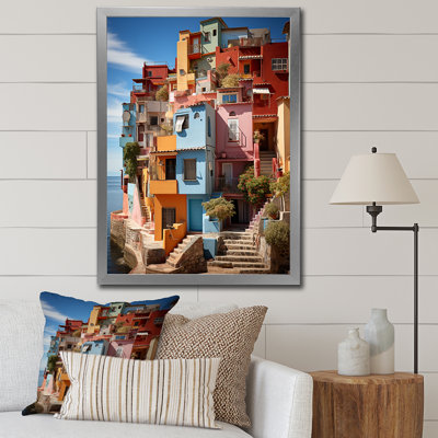 Madielyn Colorful Mexico Colorful Casas This VIII - reproduction