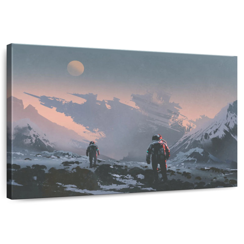 Oberle Astronauts, 8" H x 12" W
