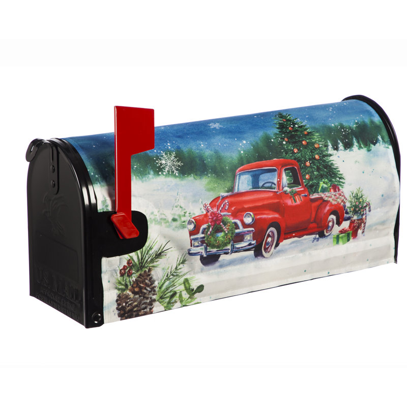 Housse pour boîte aux lettres christmas