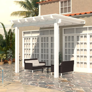 Pergola en métal l 144 po x P 96 po