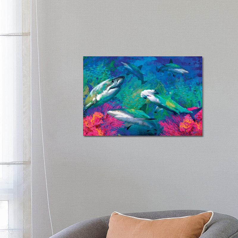 Underwater by Lisa Robinson - Wrapped Canvas Gallery-Wrapped Canvas Giclée, 66.04 cm H x 45.72 cm W x 1.91 cm D