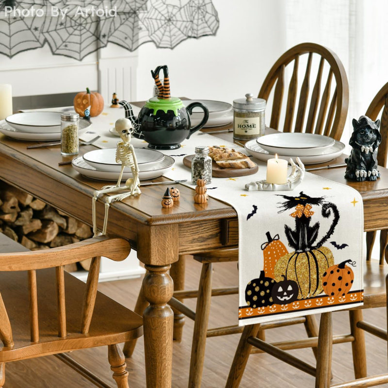 Joselina Runner Halloween Polyester Table Runner