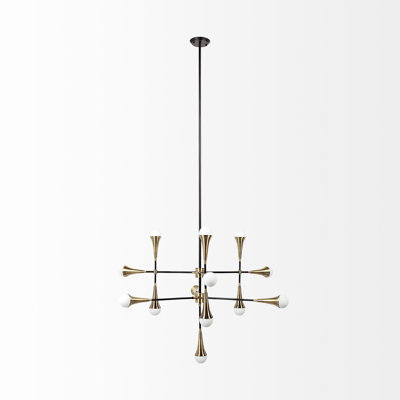 Lustre sphérique spoutnik à 13 lumières Coddington