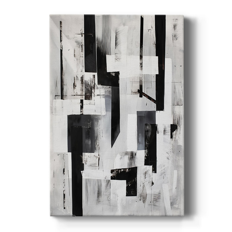 ABSTRACT Series XLI - Gallery Cavas sur mesure, 27" H x 18" W