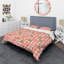 Ensemble de housse couette abstrait géométrique viii mid-century-40702218