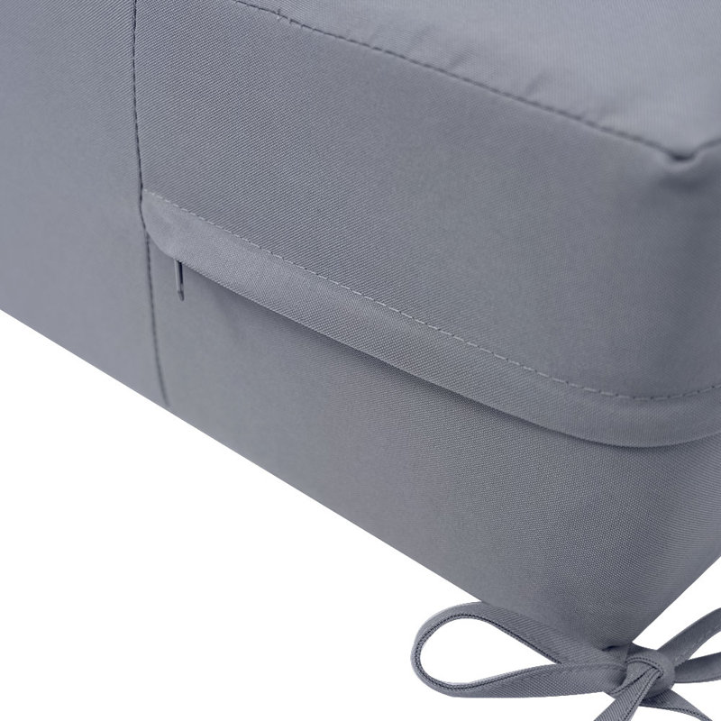 Polyester Box Cushion Sofa Slipcover
