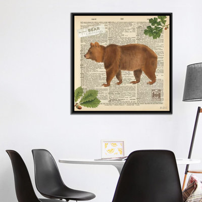 Ii, impression sur toile tendue Lodge Collage